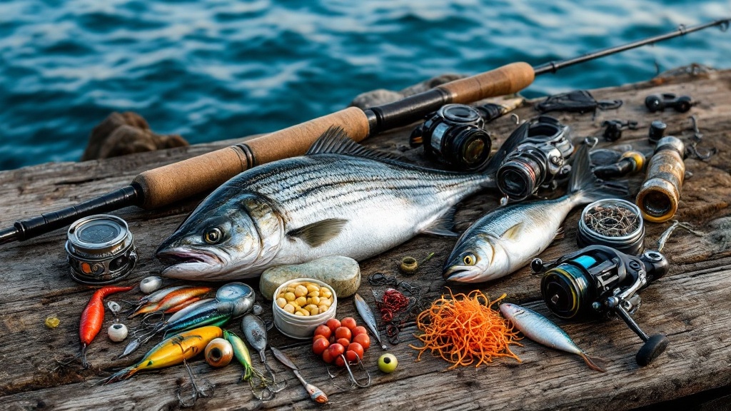 Equipo de pesca básico para principiantes: caña, carrete, hilo y aparejos