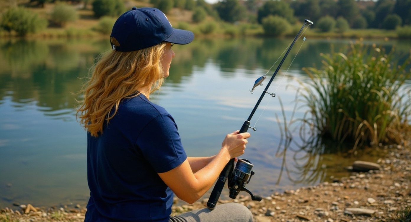 Equipo ligero de finesse con vinilos pequeños para black bass y perca
