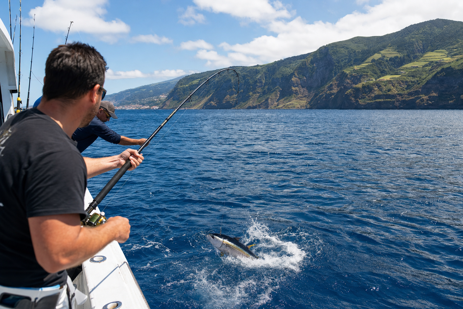 Viajes de pesca a las Azores: atún y marlín (2026)