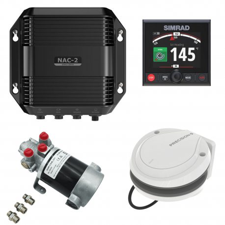 Pack Piloto Automático Lowrance Simrad NAC-2 AP44 VRF Capacidad Media — Tienda AiPeces