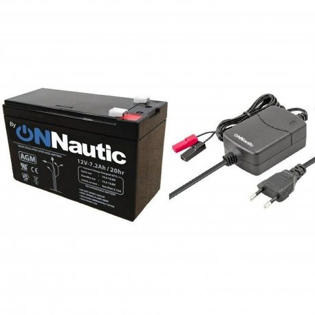 Pack Batería AGM 12v 7Ah + Cargador Inteligente 1Ah — Tienda AiPeces