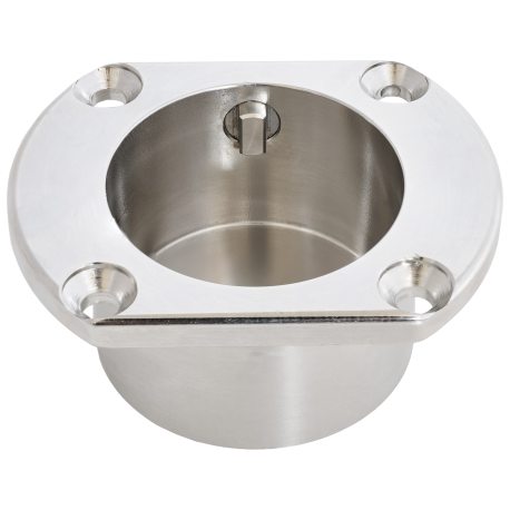 Base Para Cañero Incrustada Estrecha Acero Inoxidable Inox Rocket — Tienda AiPeces