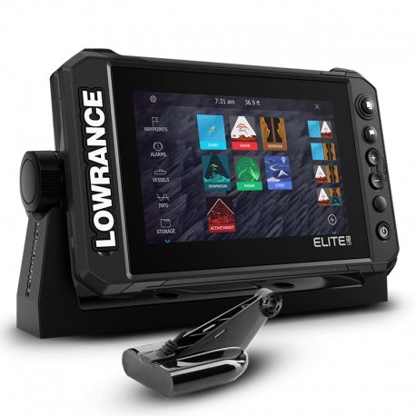 Lowrance Elite FS 7 con Transductor HDI 50/200 600w. CHIRP/DownScan — Tienda AiPeces