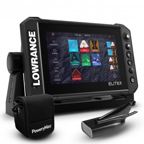 Lowrance Elite FS 7 PoweryMax Ready con Transductor HDI 83/200 DownScan — Tienda AiPeces
