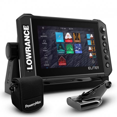 Lowrance Elite FS 7 PoweryMax Ready con Transductor HDI 50/200 600W DownScan — Tienda AiPeces