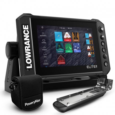 Lowrance Elite FS 7 PoweryMax Ready con Transductor Active Imaging 3 en 1 — Tienda AiPeces