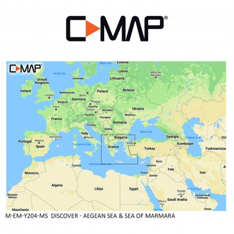 C-MAP DISCOVER M-EM-Y204-MS Aegean Sea & Sea of Marmara — Tienda AiPeces