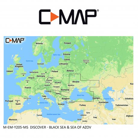 C-MAP DISCOVER M-EM-Y205-MS Black Sea & Sea of Azov — Tienda AiPeces