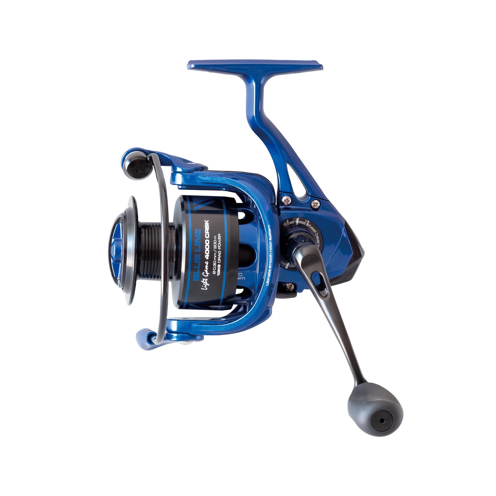 Carrete de spinning ligero Cinnetic Blue Line Light Game CRBK