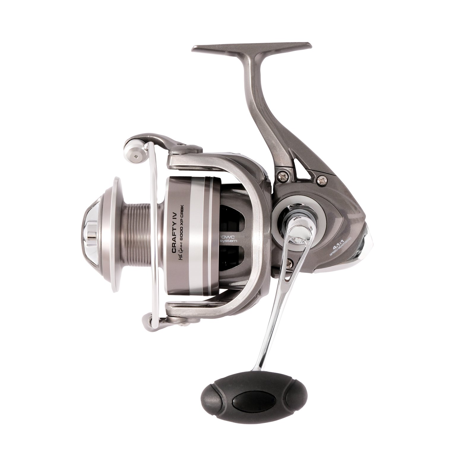 Carrete Cinnetic Crafty IV 6000 XP CRBK para pesca en vertical
