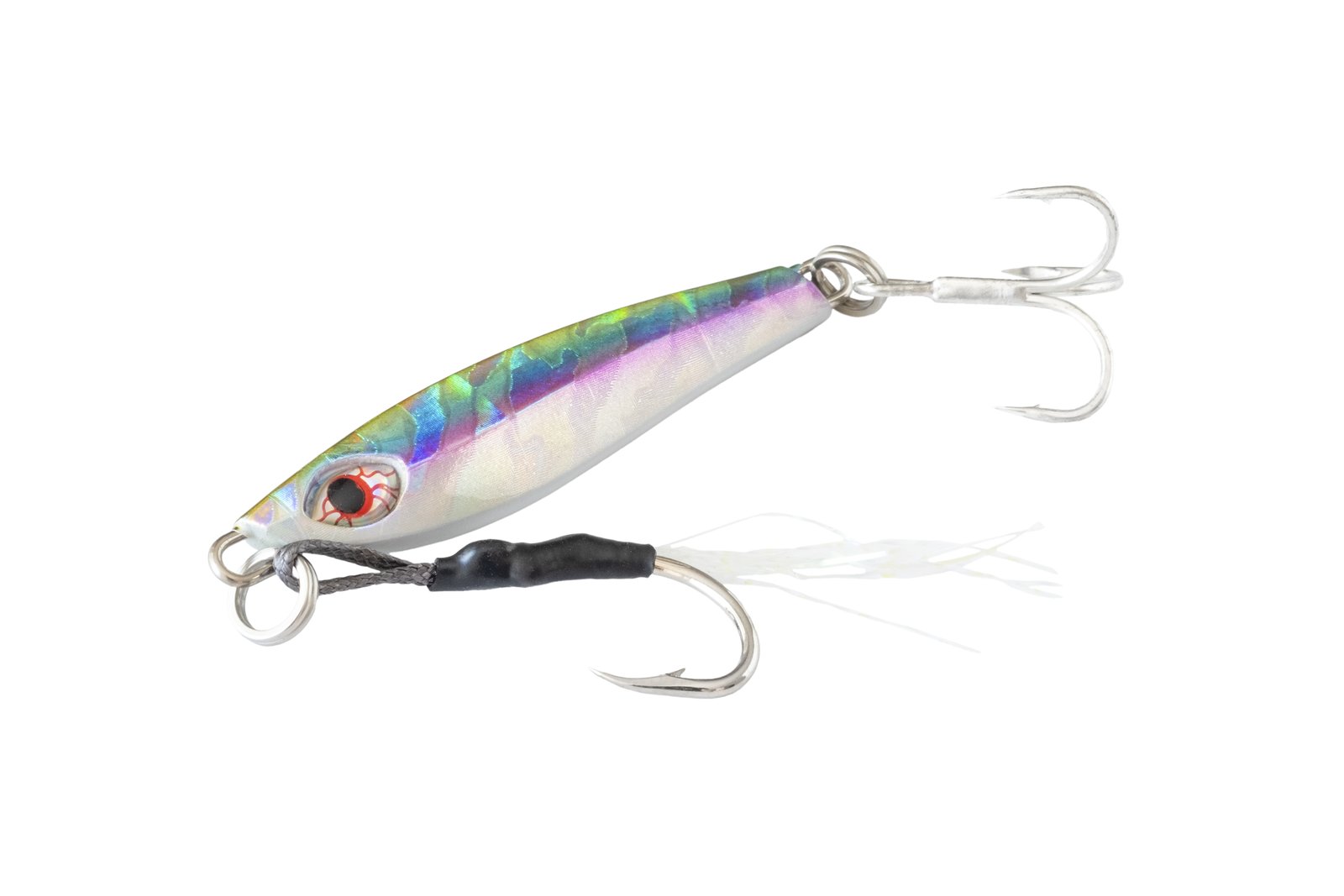 Jig metálico de zinc Cinnetic Crafty Z Shooter con anzuelo assist y triple