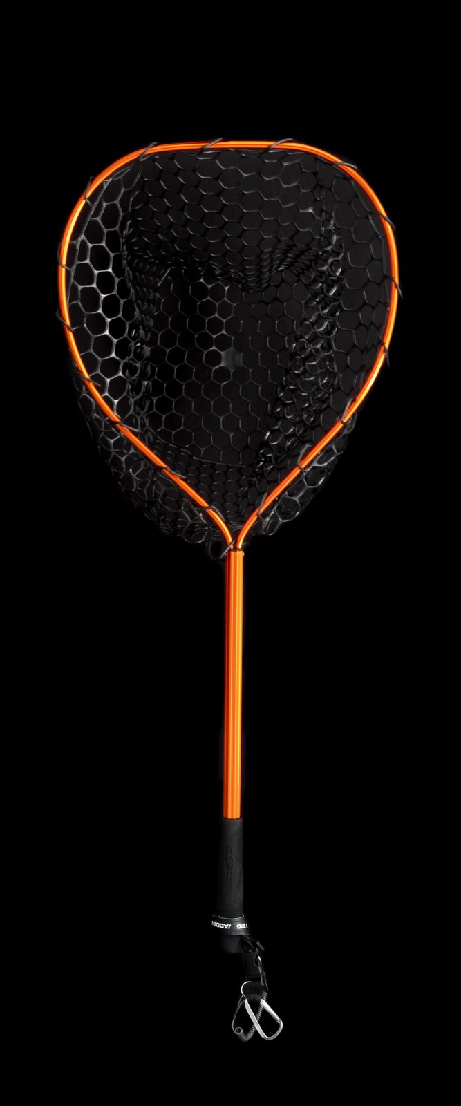 Sacadera de vadeo naranja Cinnetic SW Big Wadding Net con malla de goma