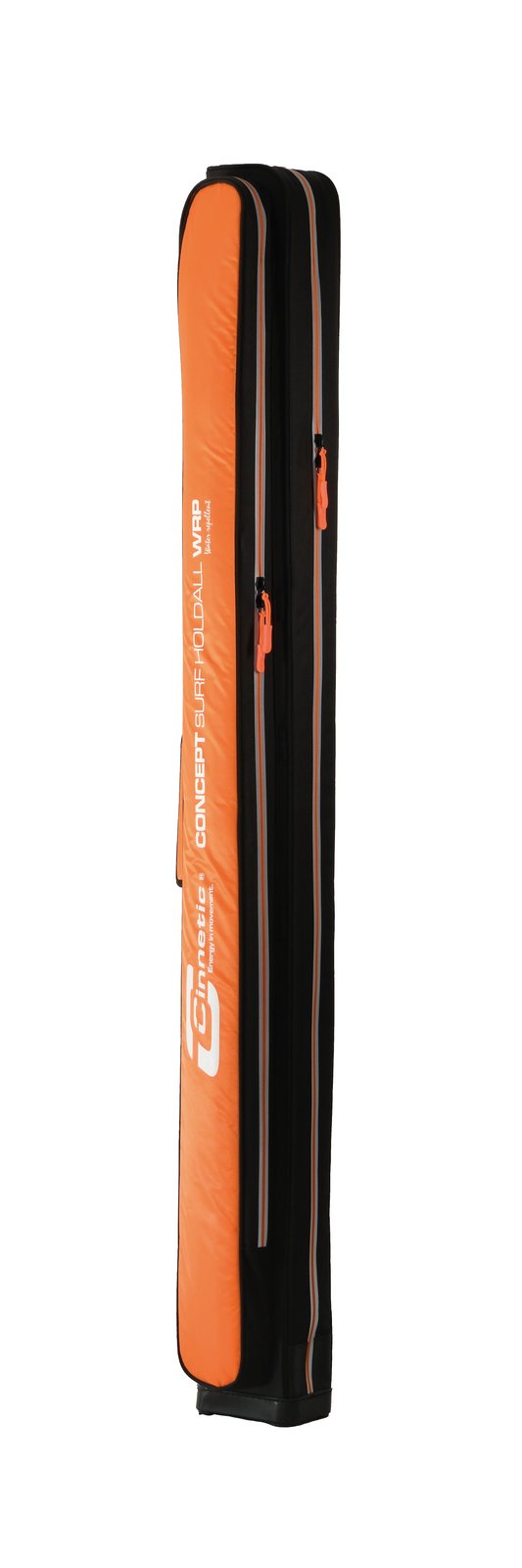 Funda de surfcasting Cinnetic Concept Surf Holdall WRP de 160 cm con bolsillo lateral para picas