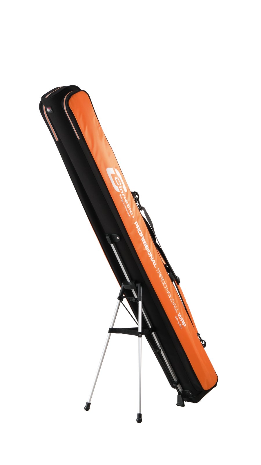 Funda Cinnetic Professional Tripod Holdall WRP de 160 cm de pie sobre su trípode de aluminio