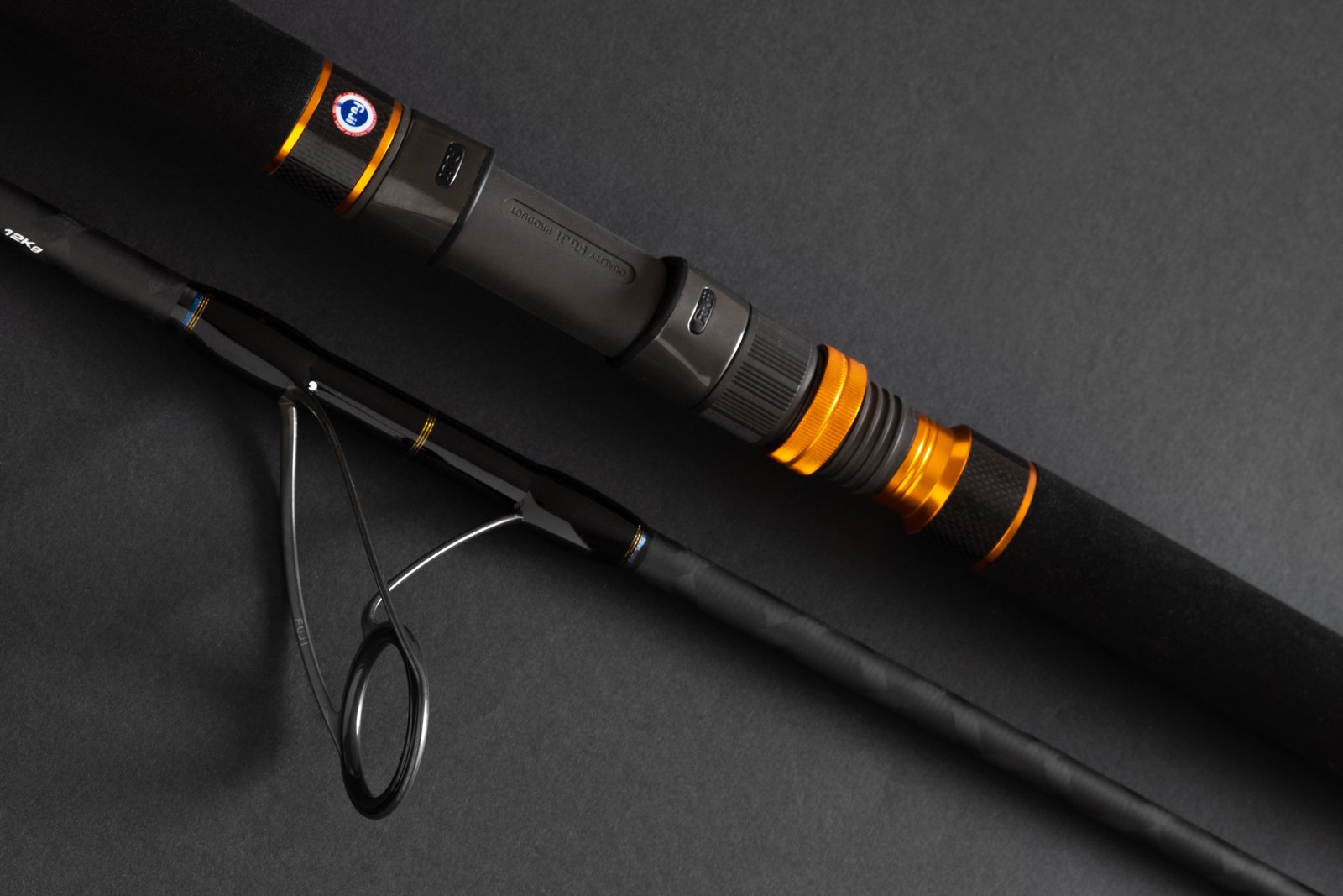 Caña de popping para atún Cinnetic Rayforce K12 XBR Tuna Popping de 2,40 m