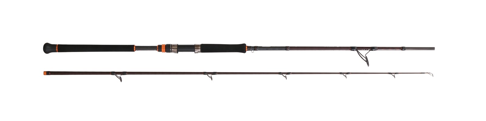 Caña de spinning para siluro Cinnetic Rextail Catfish Spinn de 2,20 m y 2 tramos