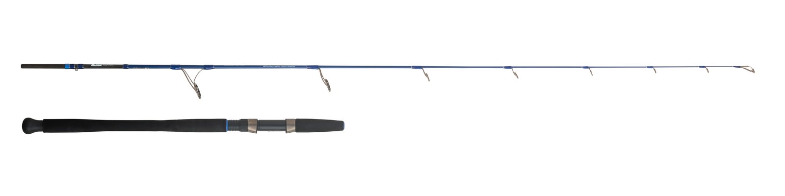 Caña de jigging ultraligero Cinnetic Blue Line Inshore UL Jigging de 1+1 tramos