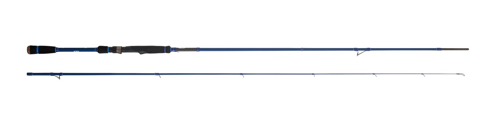 Caña de eging Cinnetic Blue Line Eging de 2,58 m y 2 tramos