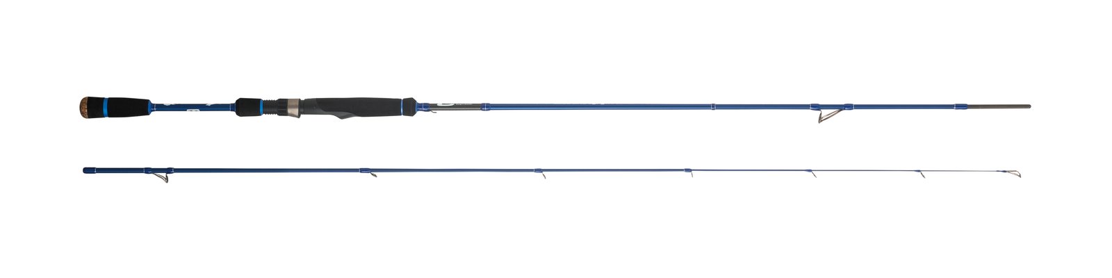 Caña de eging ligero Cinnetic Blue Line Eging Mini de 2 tramos