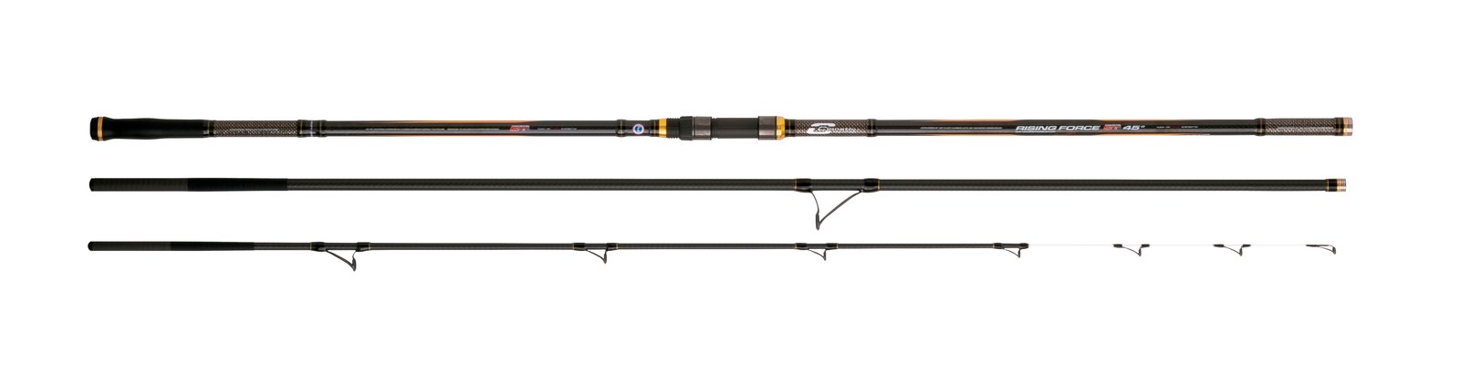 Caña de surfcasting Cinnetic Rising Force Booster ST 45° Flexi-Tip Hybrid de 4,20 m