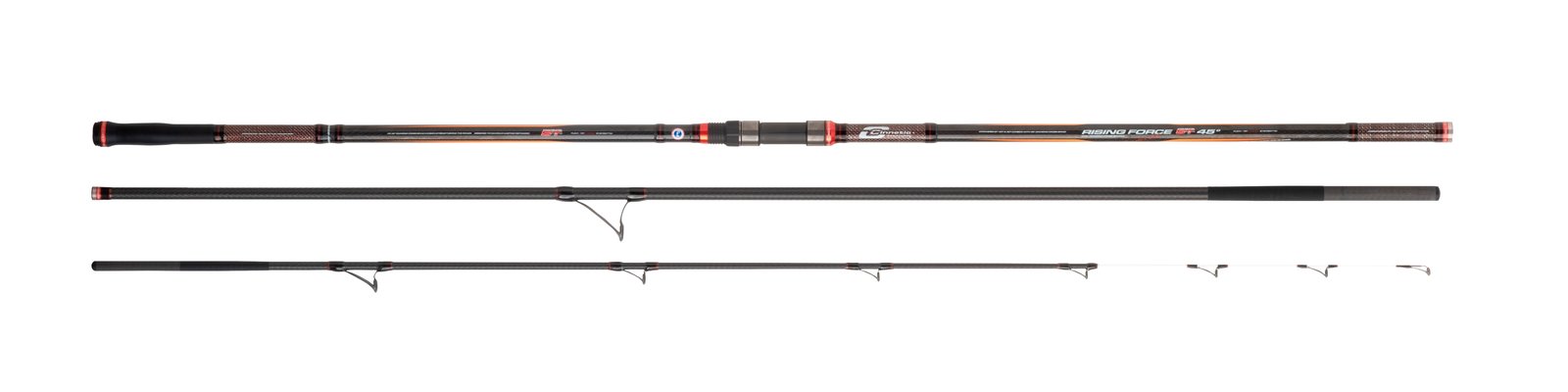 Caña de surfcasting Cinnetic Rising Force Booster Jet ST 45° Flexi-Tip Hybrid de 4,20 m
