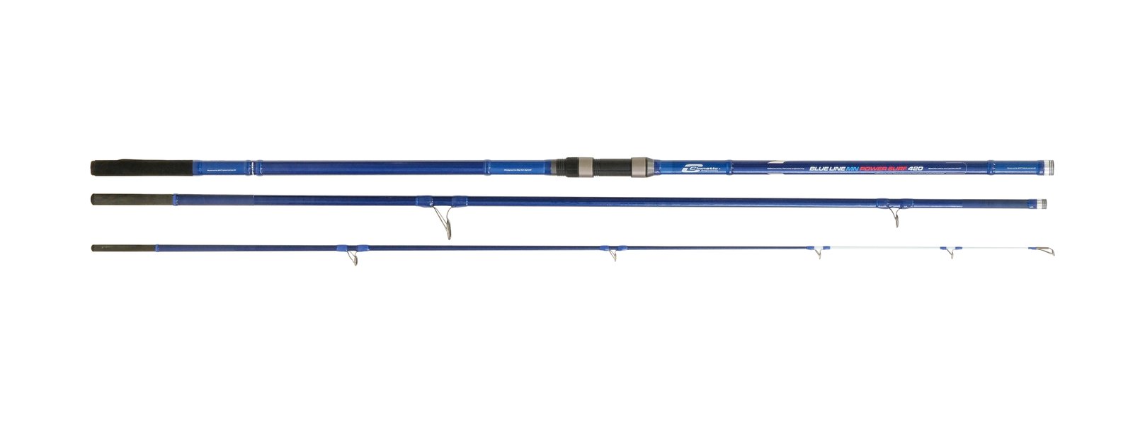 Caña de surfcasting pesado Cinnetic Blue Line Power MN Surf de 3 tramos y hasta 300 g